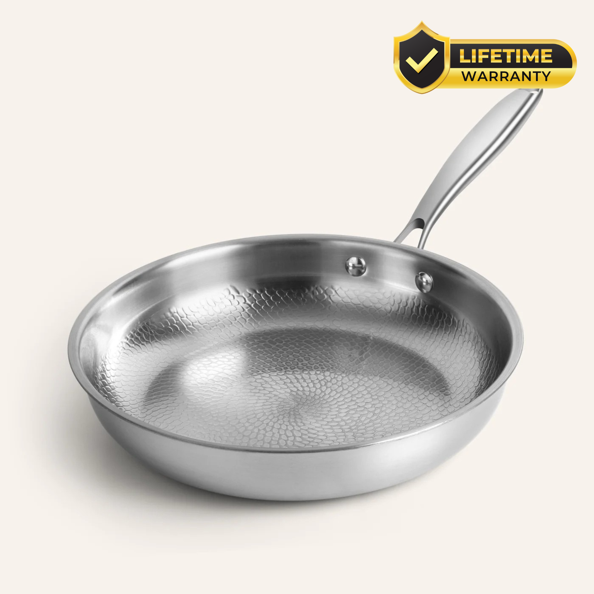 Titanium Hammered Pan