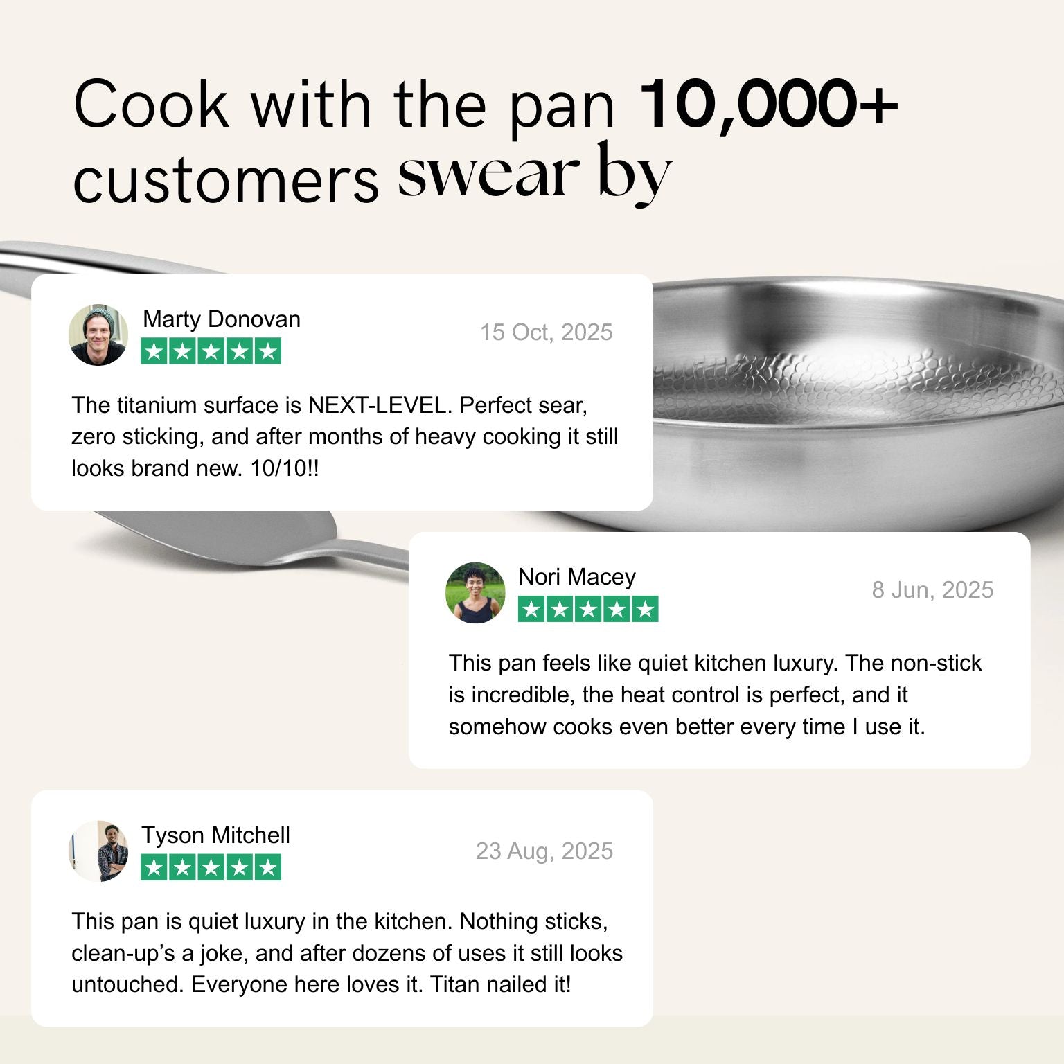 Titanium Cookware Set Pro